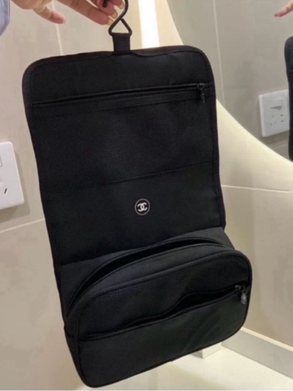 Chanel beauty travel toiletry bag